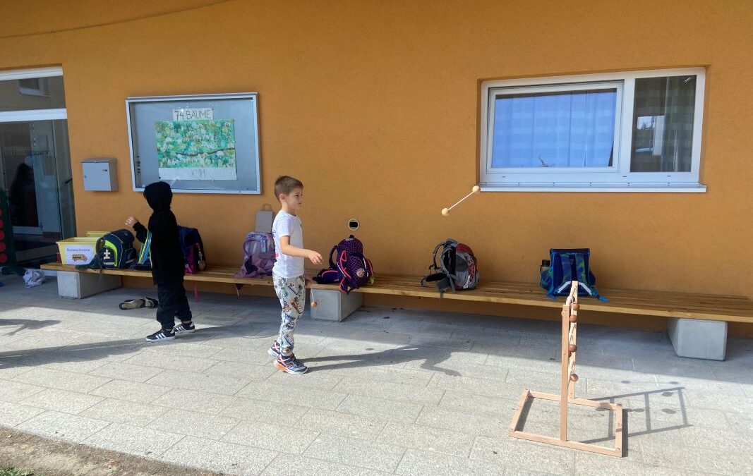 Neue Buswartezone